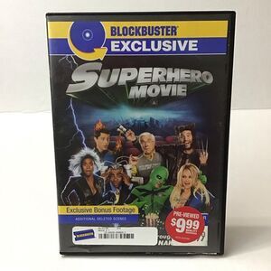Superhero Movie DVD Blockbuster Exclusive‎